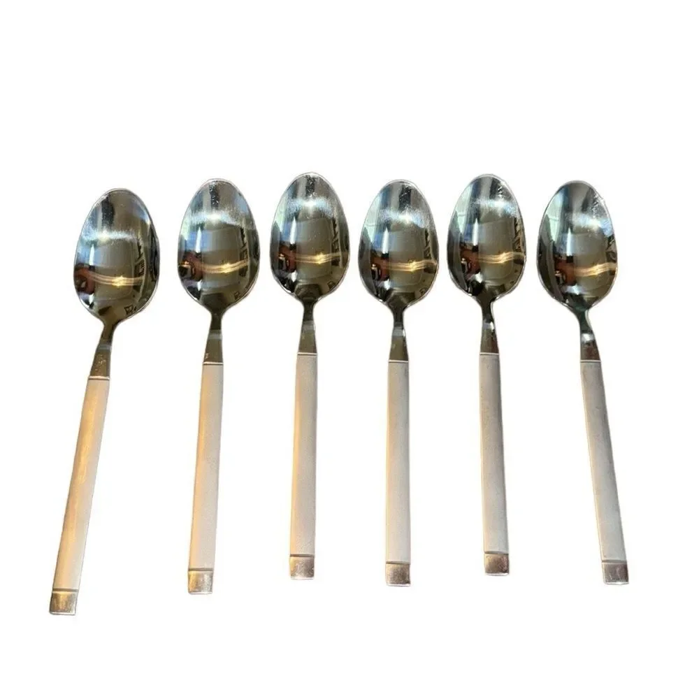 Farberware stainless steel Alexandria 6 dinner spoons